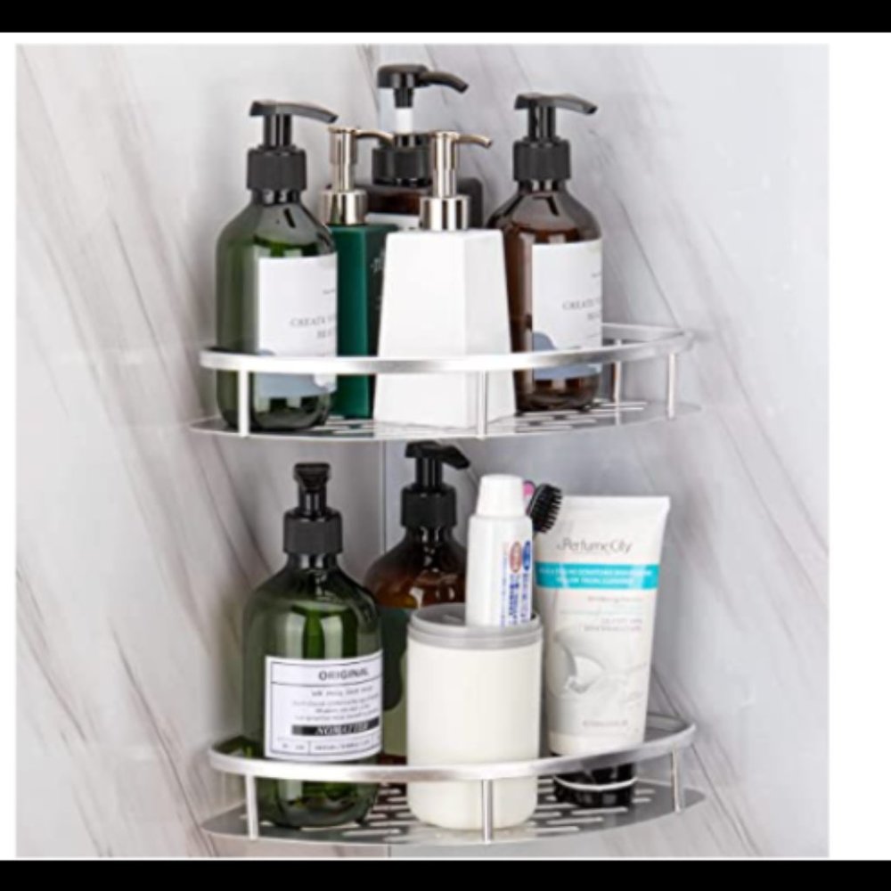 Corner Shower Caddy Shelf for Bathroom, Kitchen, Toilet and Dorm